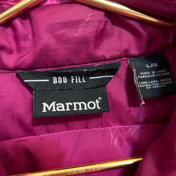 Marmot ⚜️ Pink Quilted Puffer Jacket - Picture 9 of 9